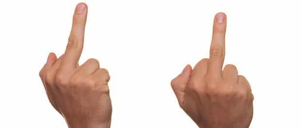 unnuetzes-wissen-stinkefinger