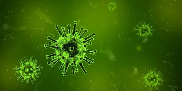 Virus-Grippe-Männergrippe