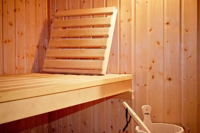 Sauna-Liege