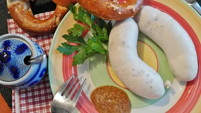 Traditionelle bayerische Küche