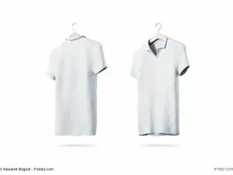 Langarm Poloshirt