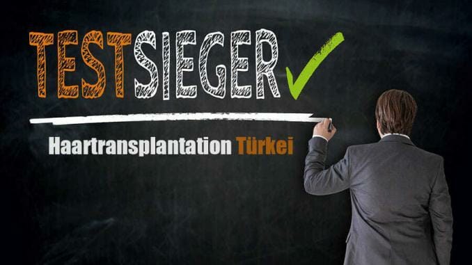 Haartransplantation Türkei Testsieger