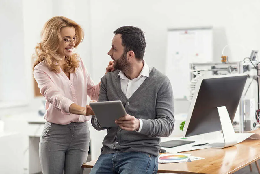 Flirten am Arbeitsplatz