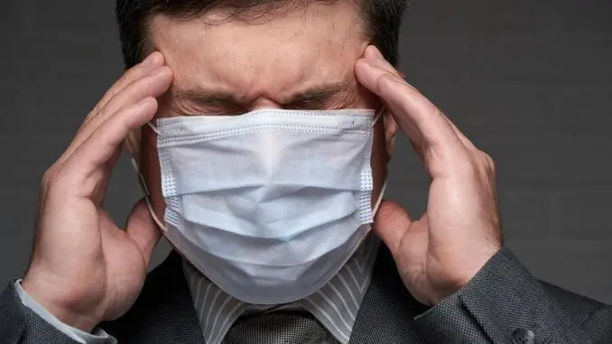 Kopfschmerzen durch Atemschutzmasken