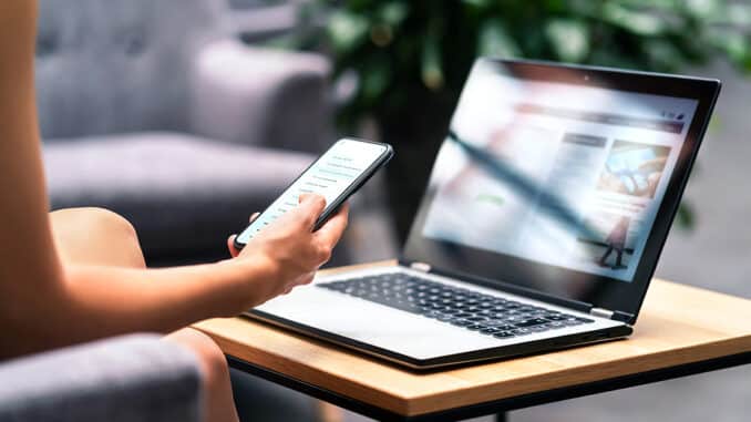 Laptop & Smartphone