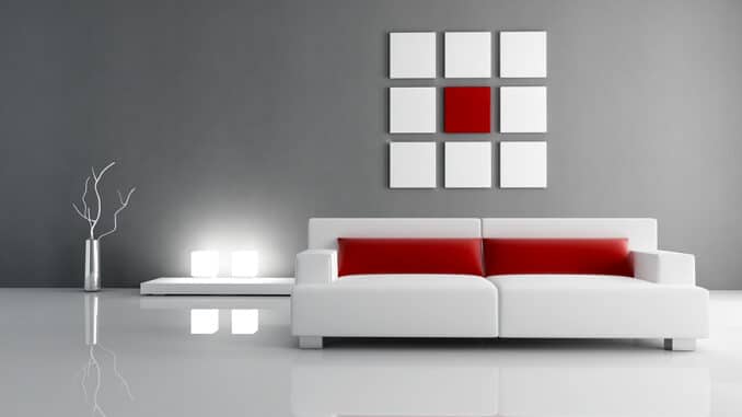 Fugenlose Böden Wohnzimmer