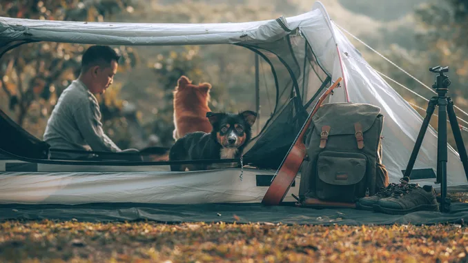 Campingziele Mensch und Hund