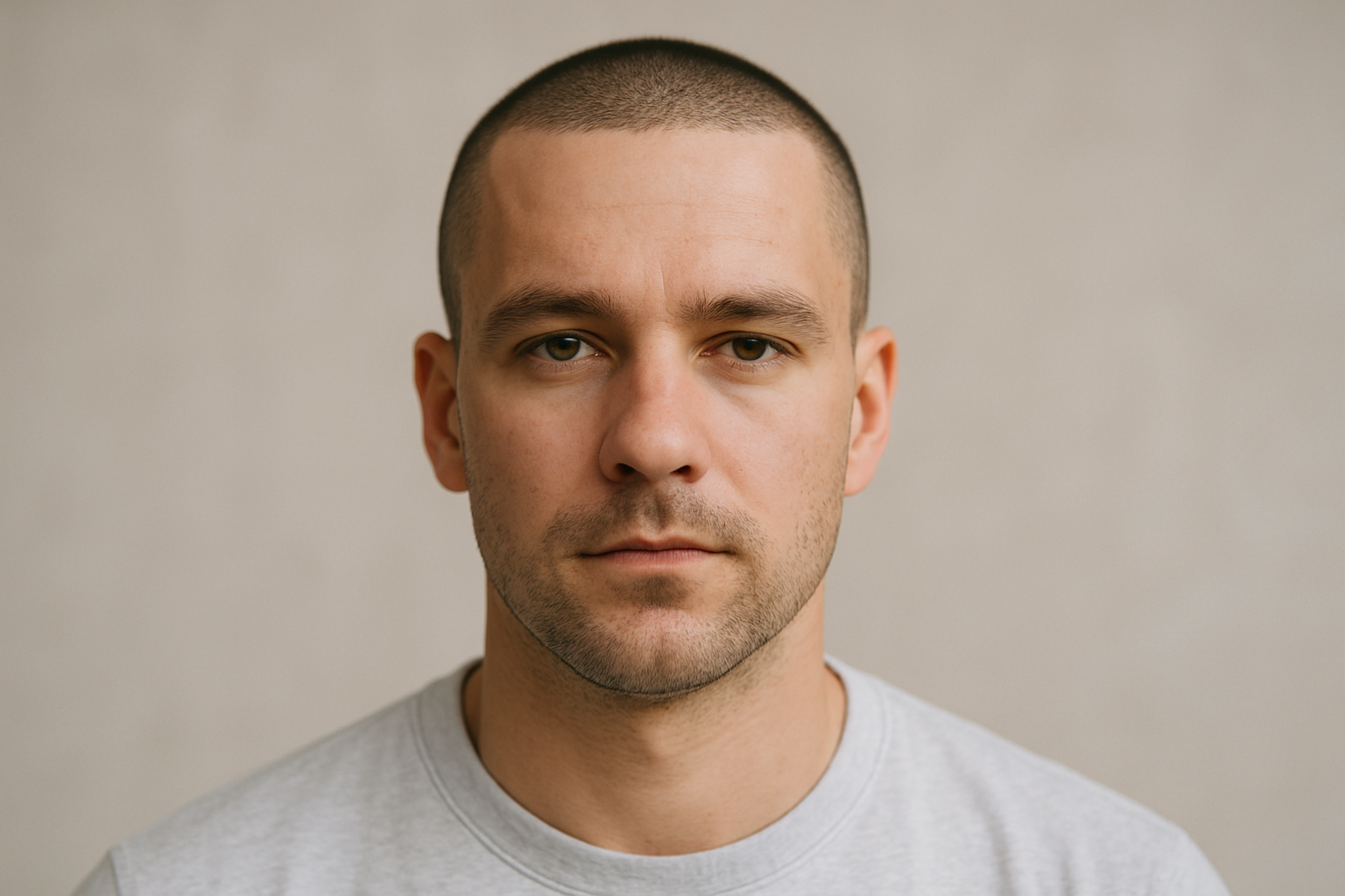 Der klassische Buzz Cut Bild