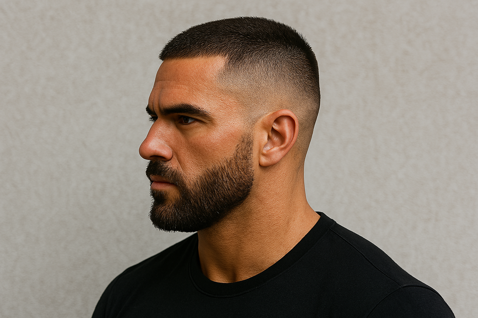 Boxerschnitt mit Übergang (Fade)