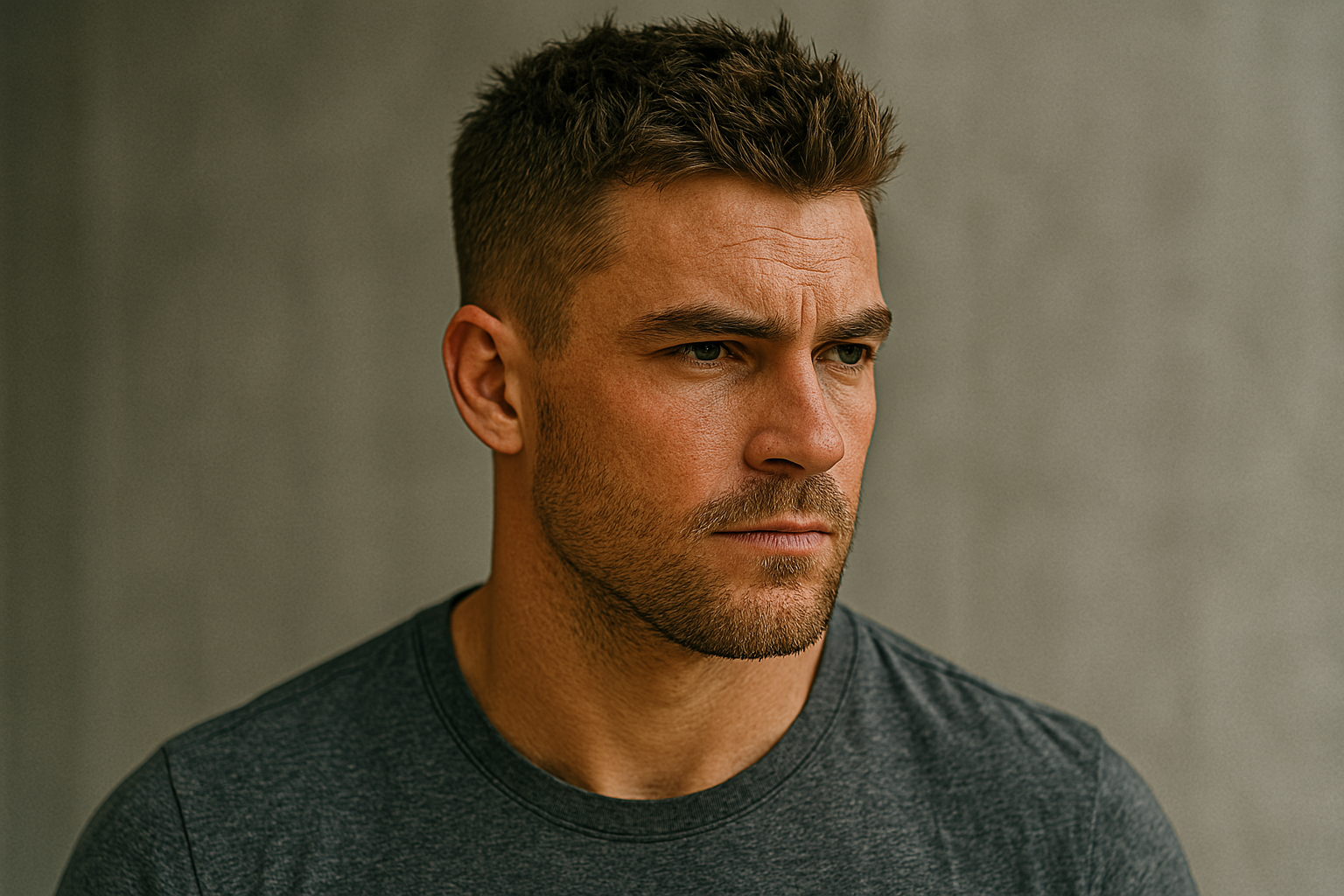 Der Textured Crew Cut