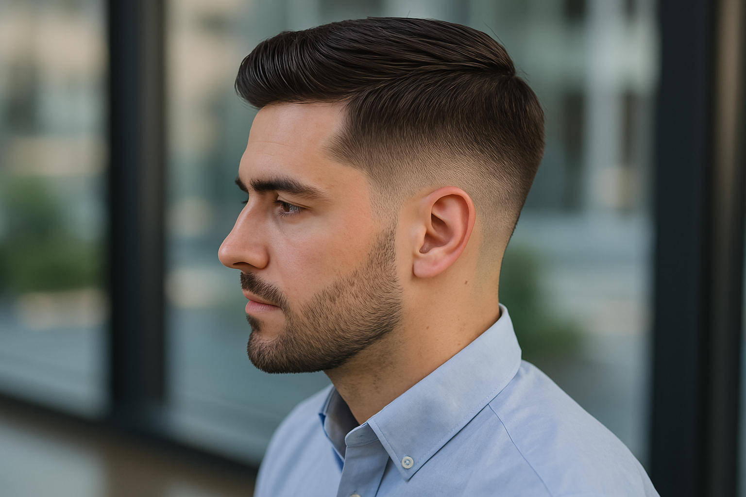 Low Drop Fade Frisur