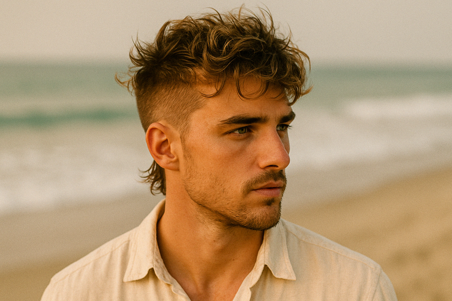 Messy Surfer Undercut Hybrid