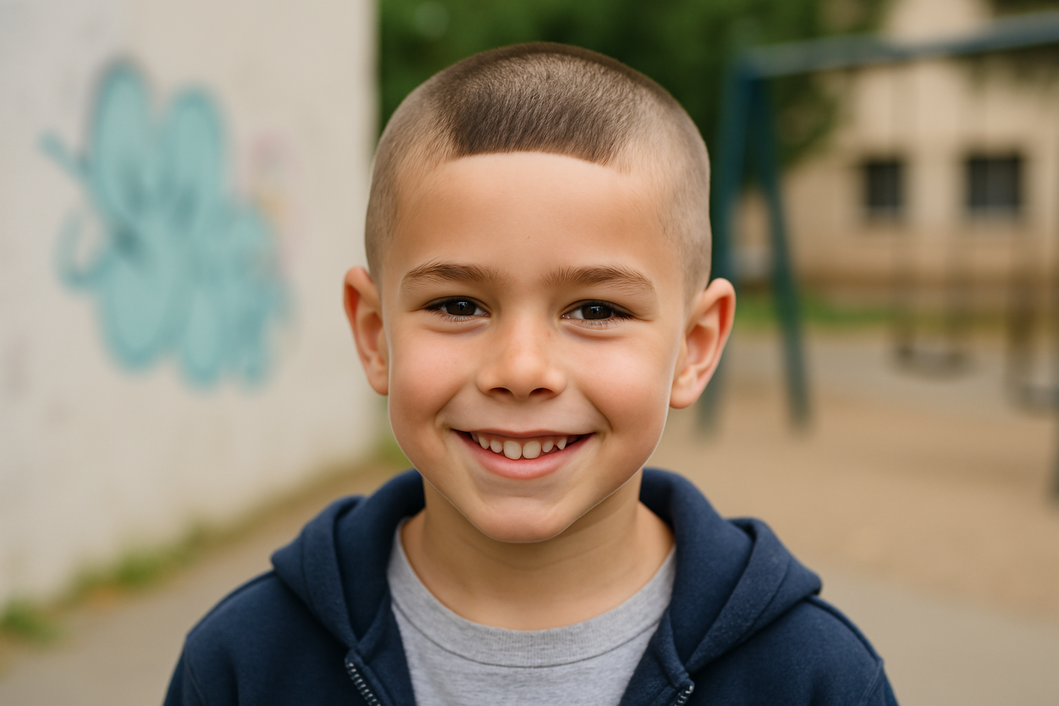 R9 Frisur für Kinder
