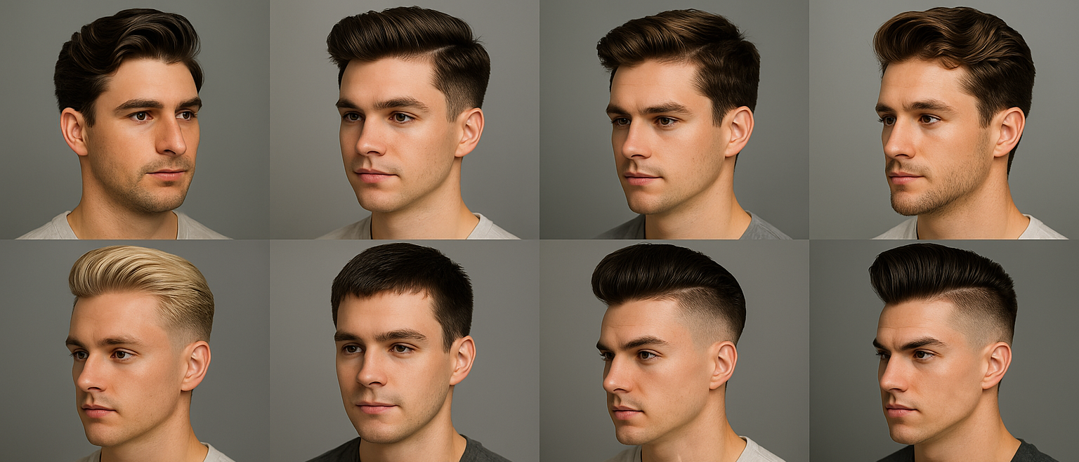 Wasserrutschen Frisuren für Männer Bilder