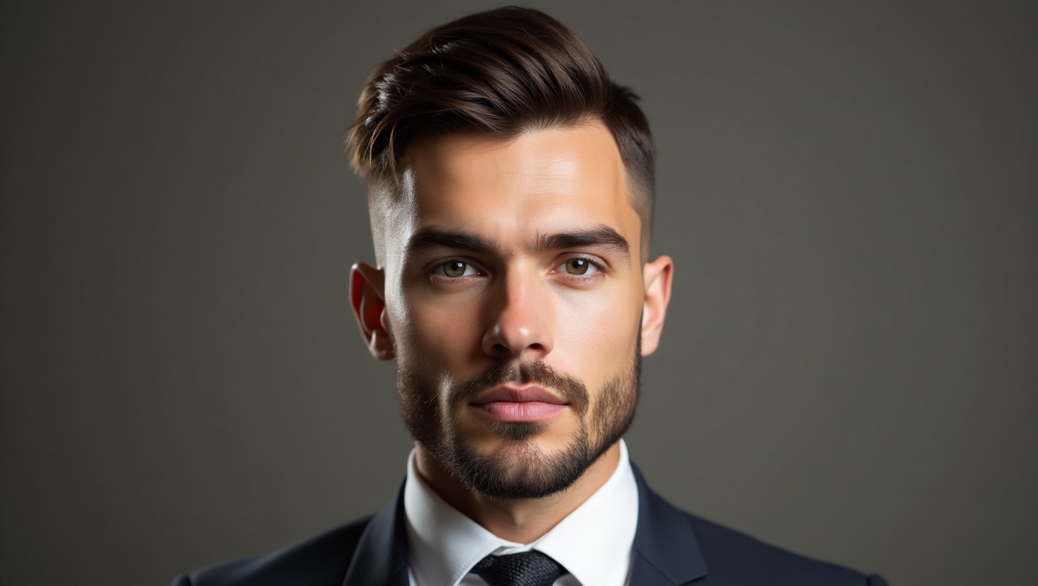 Classic Temple Fade Haircut