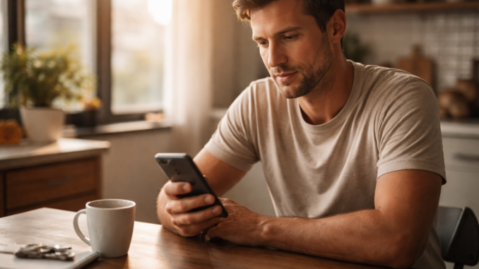 Guten Morgen Nachricht in der Kennenlernphase