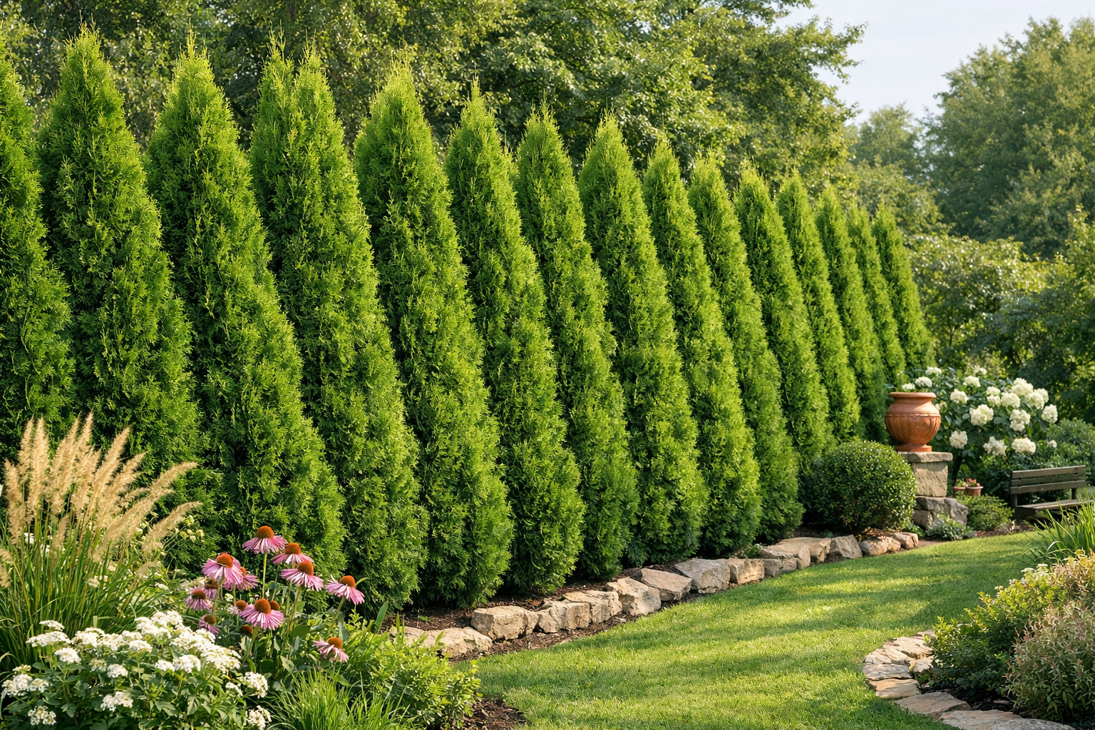 Der Lebensbaum als Klassiker im Garten - Der neue Mann