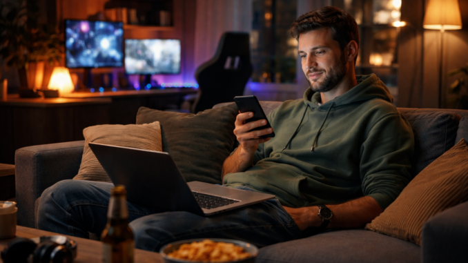 Männliche Freizeitkultur