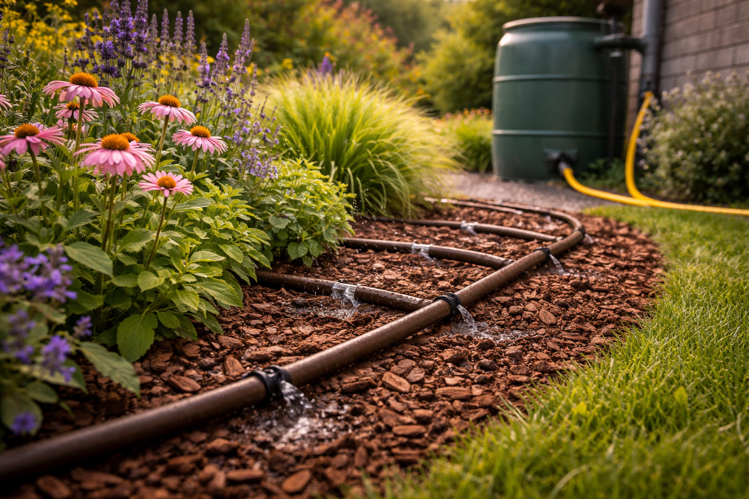 Bewässerung clever organisieren und wenig Wasser verschwenden