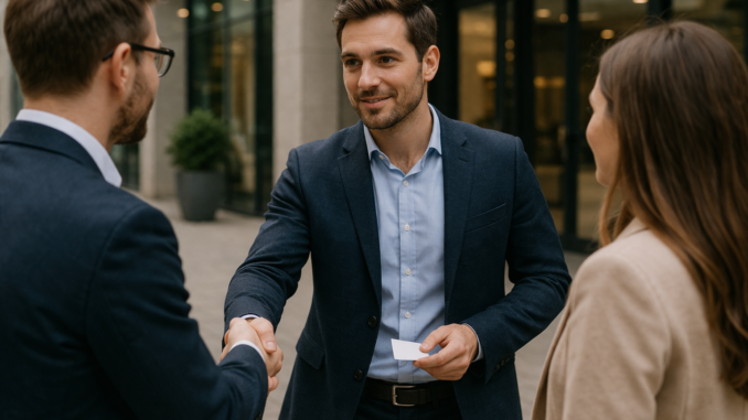 Erste Eindruck Business