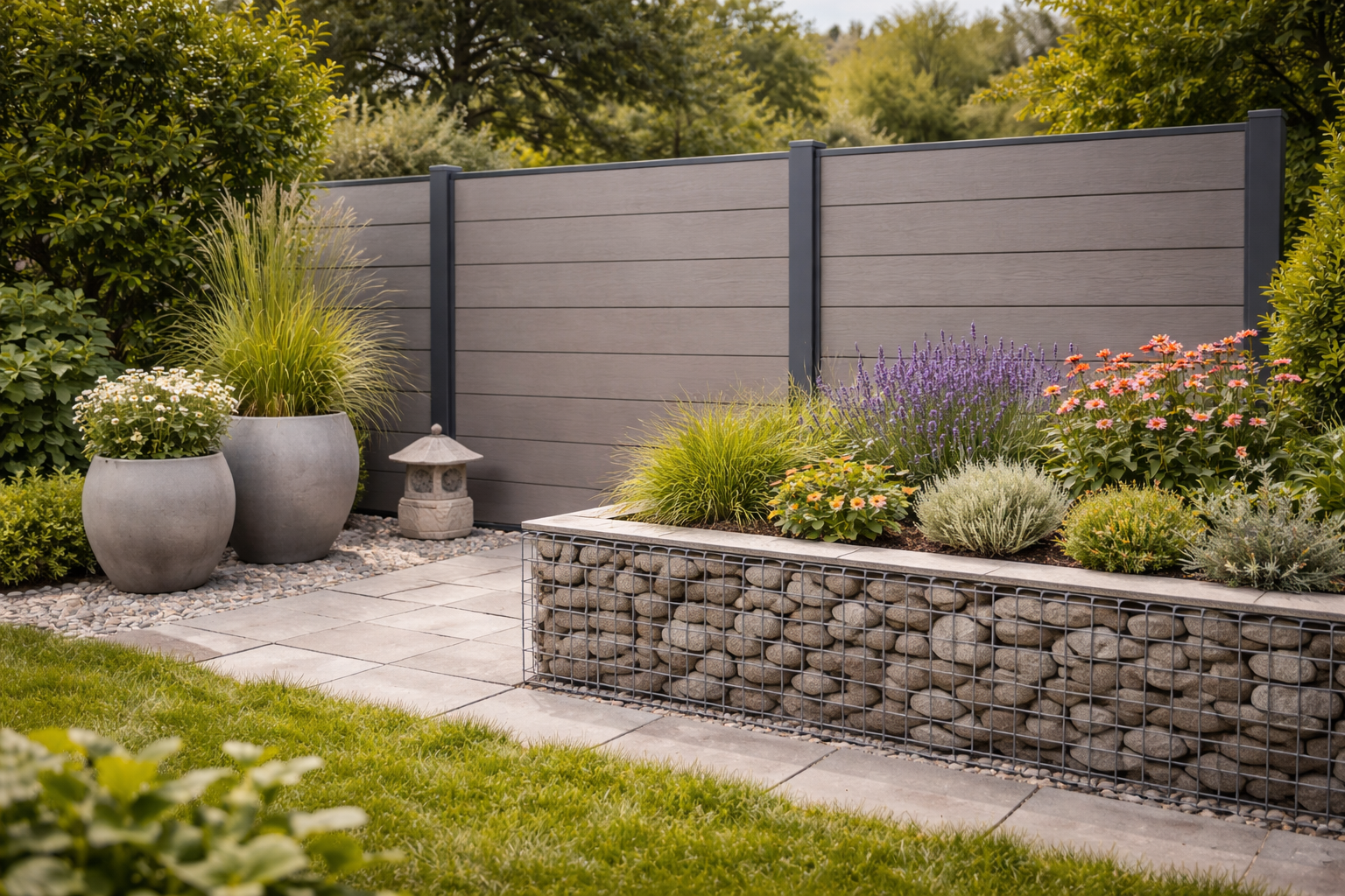 Sichtschutz und Dekoration