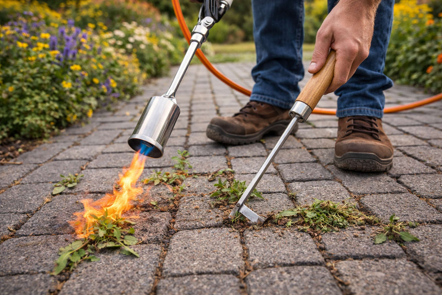 Unkraut keine Chance lassen
