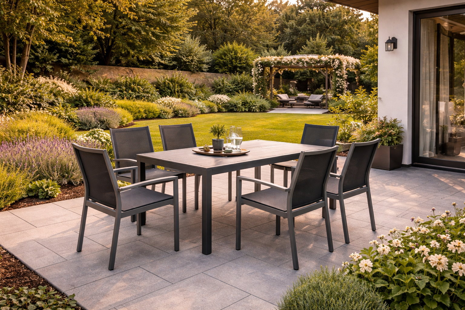 Wetterfeste Gartenmöbel ohne Rostgefahr