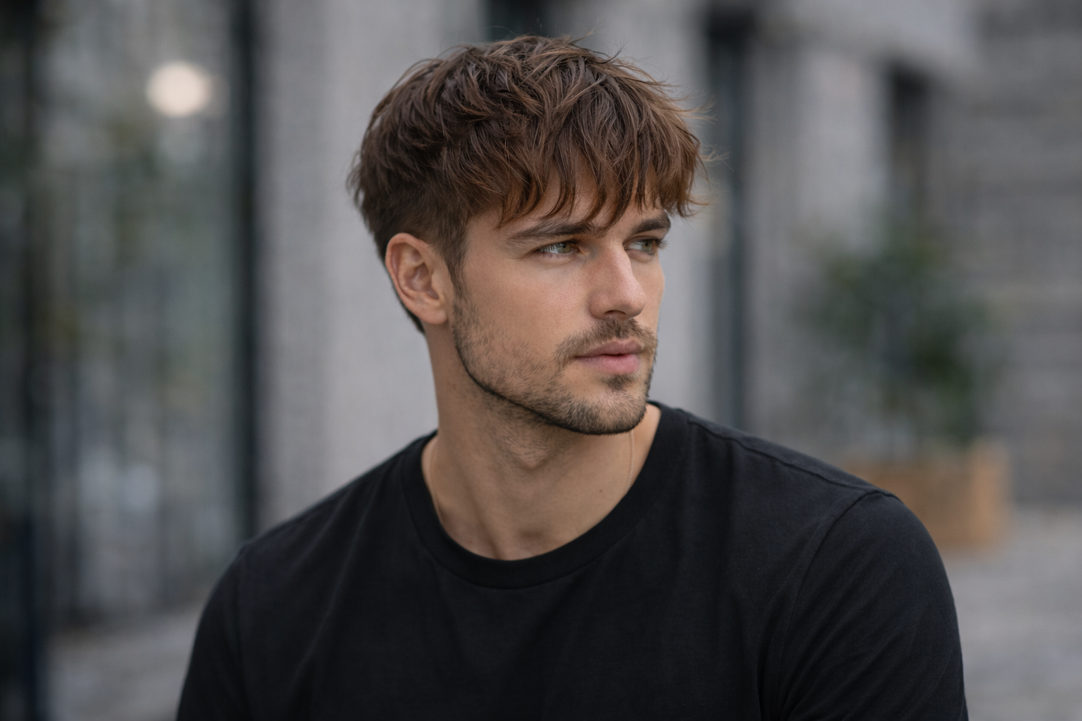 Der lockere Fringe Cut