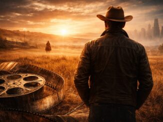 Kevin Costner bei Sonnenuntergang