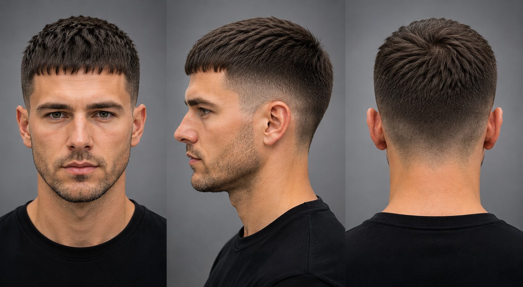 Der kurze Caesar Cut