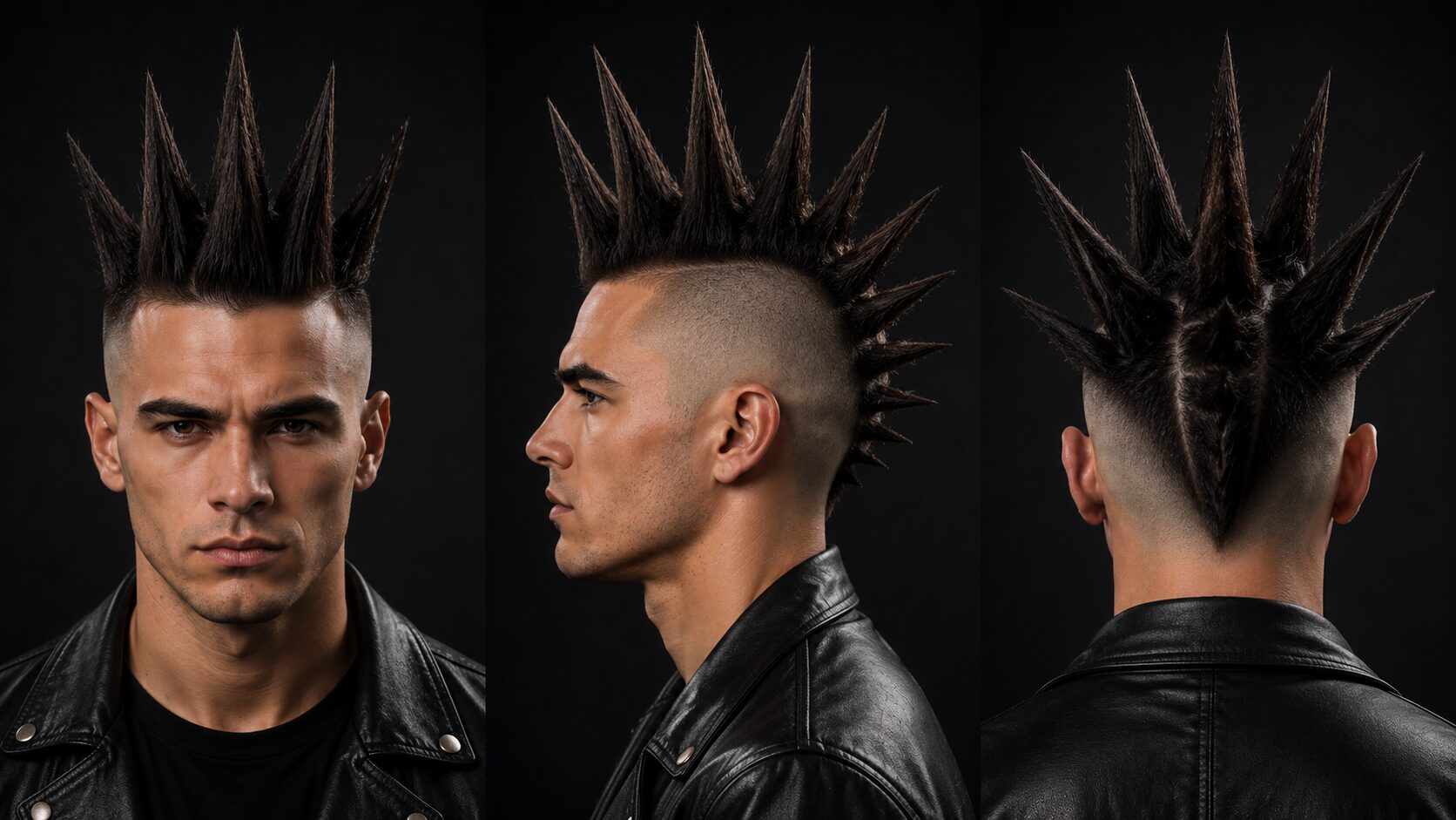 Liberty Spikes als Punk-Statement