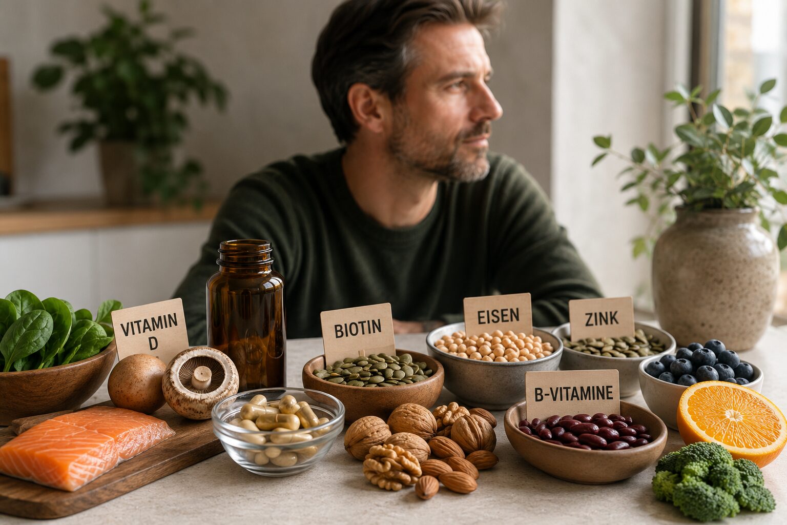 Welche Vitamine gegen Haarausfall wirklich zählen