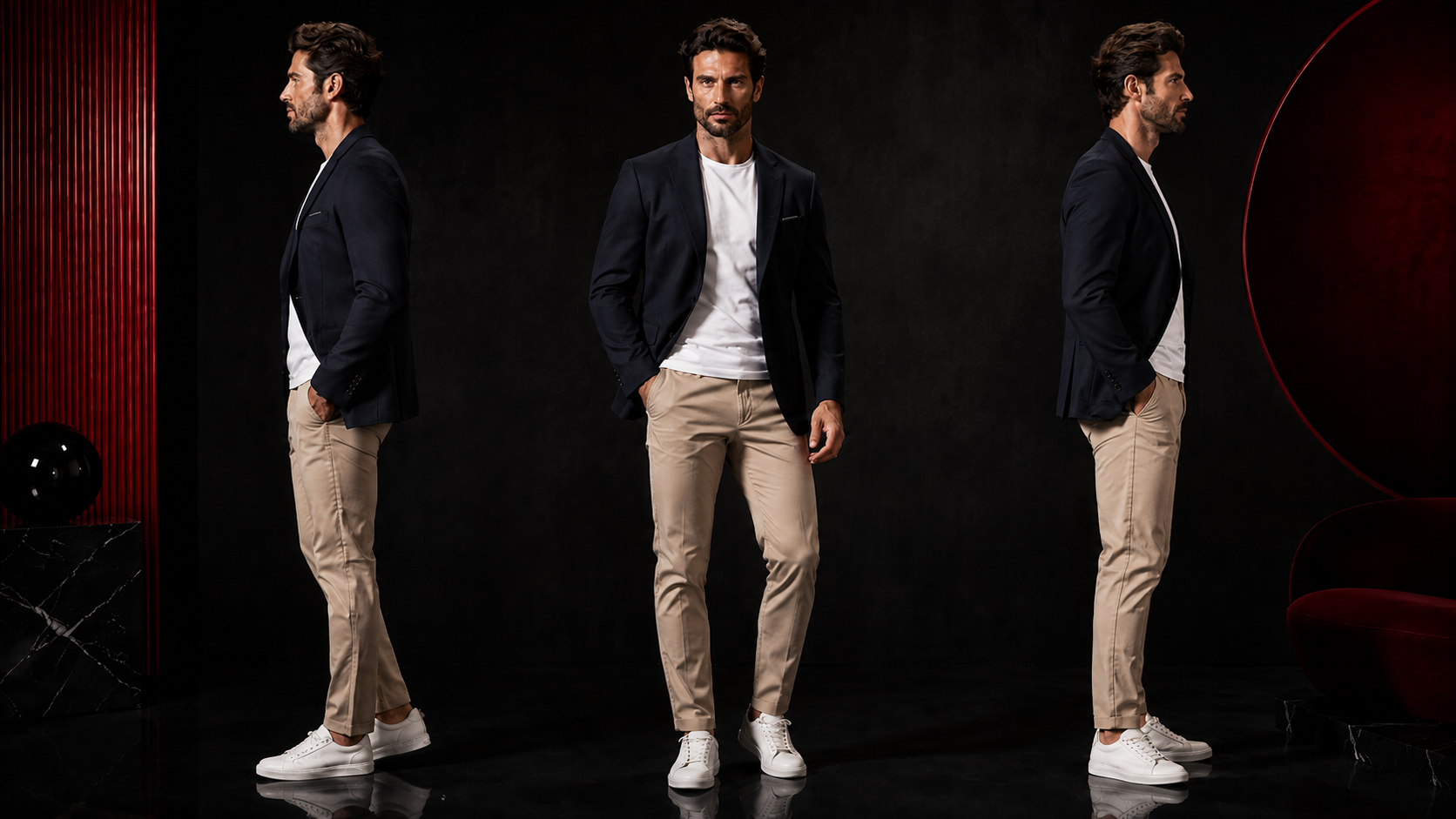 Blazer und Chino - der Klassiker