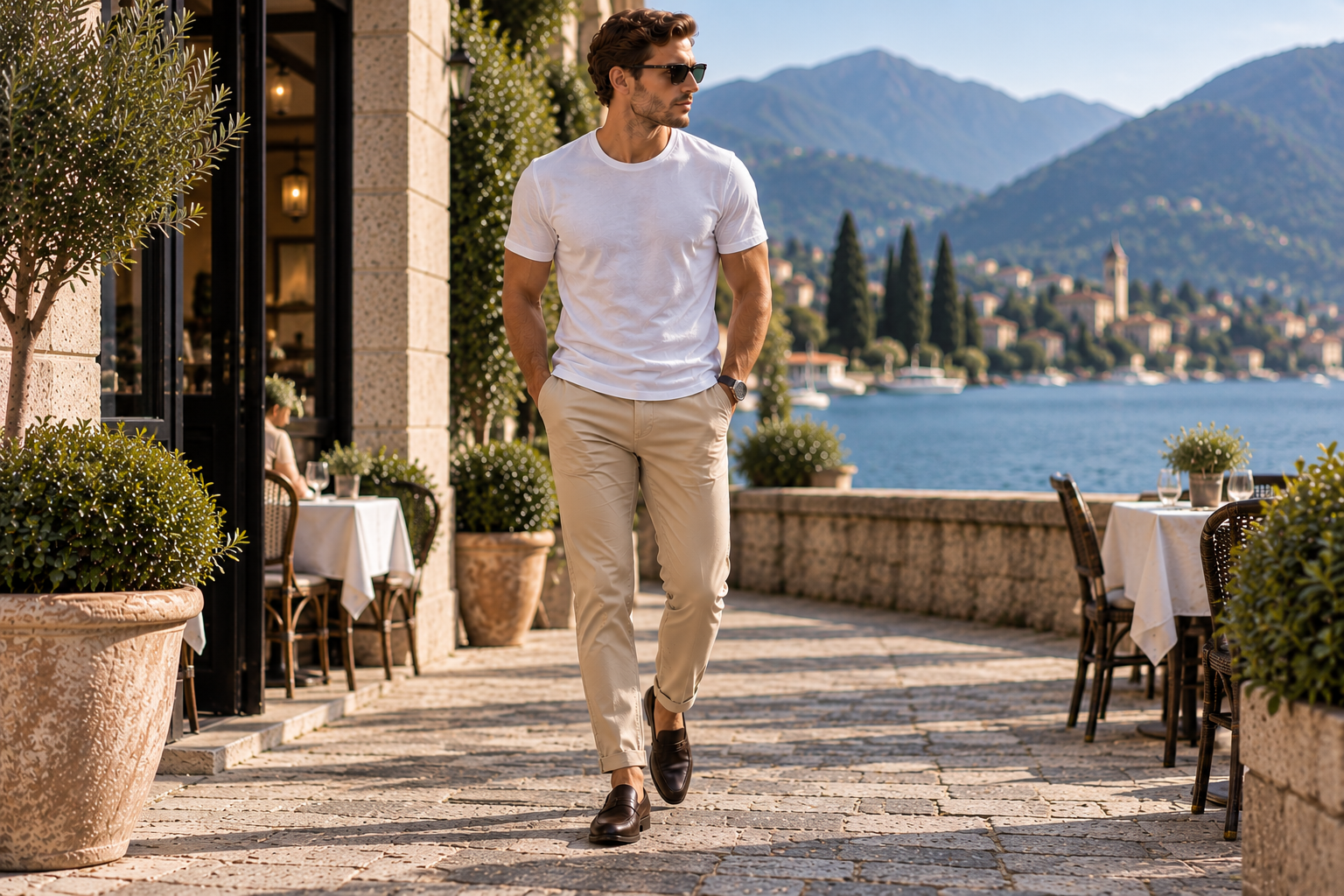 Minimal: T-Shirt, Chino, Loafer